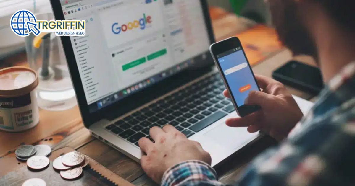 Grafik dinamis menunjukkan evolusi tren SEO 2025 dalam dunia search engine modern.