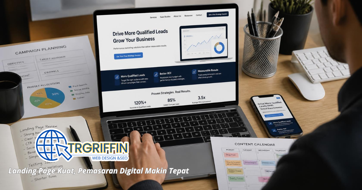 Landing Page Website Penguat Pemasaran Digital Landing Page Website Penguat Pemasaran Digital 1